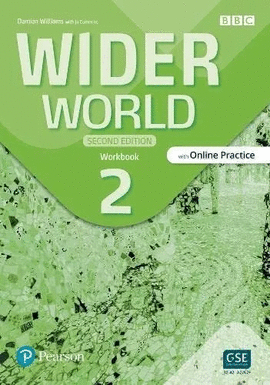 WIDER WORLD 2 WORKBOOK WITH ONLINE PRACTICE PEARSON