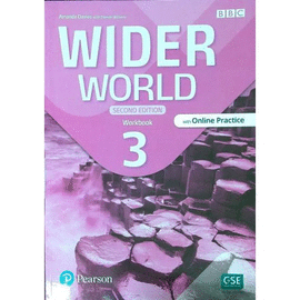 WIDER WORLD 3 WORKBOOK WITH ONLINE PRACTICE
