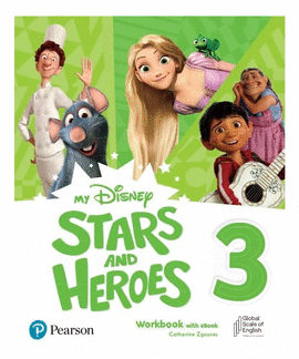 MY DISNEY STARS AND HEROES 3 WORKBOOK WITH EBOOK