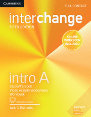 INTERCHANGE INTRO A FULL CONTACT WORBOOK W/ONLINE  5TH EDITION