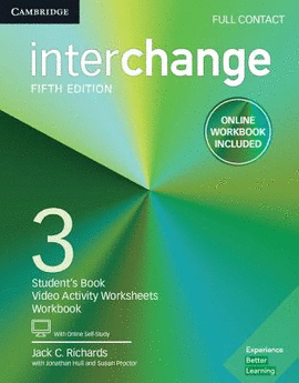 INTERCHANGE 3 FULL CONTACT 5 EDITION ONLINE WORKBOOK INCLUDED