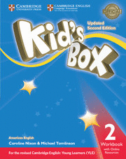 AM ENG KID'S BOX 2 WORKBOOK WITH ONLINE RESOURCES