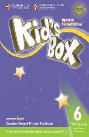 KIDS BOX LEVEL 6 WORKBOOK W ONLINE RESOURCES AMERICAN ENGLISH