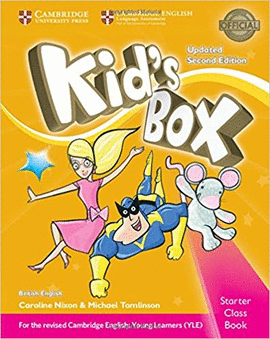 KID'S BOX STARTER CLASS BOOK WITH CD-ROM BRITISH ENGLISH