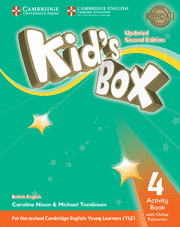 KIDS BOX 4 ACTIVITY BOOK WITH ONLINE RESOURCES