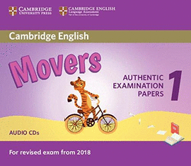 CAMBRIDGE ENGLISH MOVERS 1 FOR REVISED EXAM FROM 2018  AUDIO CDS