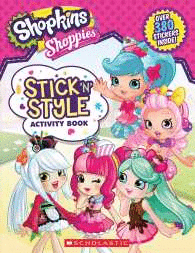 SHOPKINS SHOPPIES STICK ´N´ STYLE ACTIVITY BOOK