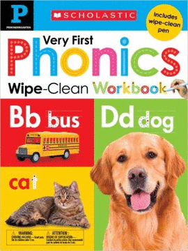 VERY FIRST PHONICS WIPE CLEAN WORKBOOK