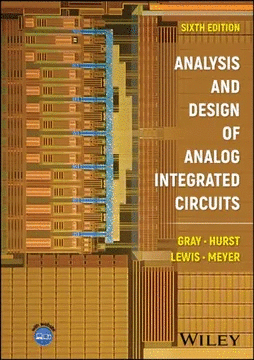 ANALYSIS AND DESIGN OF ANALOG INTEGRATED CIRCUITS