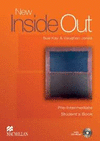 NEW INSIDE OUT SBK PRE-INTERMEDIATE CON CD-ROM