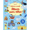 COLOREO Y PEGO ALBUM PARA NIÑOS