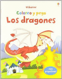 LOS DRAGONES ,COLOREO Y PEGO
