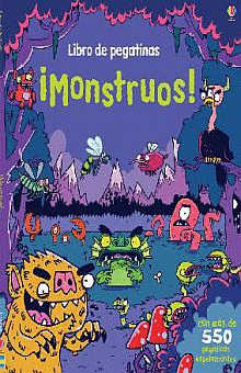 LIBRO DE PEGATINAS ¡MONSTRUOS!