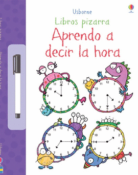 LIBROS PIZARRA APRENDO A DECIR LA HORA