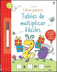 LIBROS PIZARRA TABLAS DE MULTIPLICAR FACILES