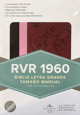 RVR 1960 BIBLIA TAMAÑO MANUAL