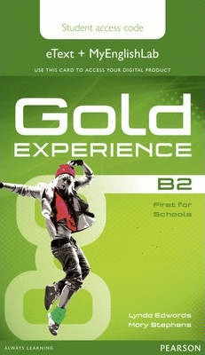 GOLD EXPERIENCE B2 STUDENT ACCESS CARD