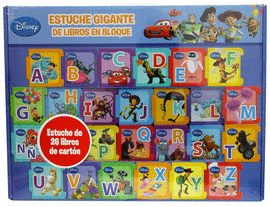 ESTUCHE GIGANTE DE LIBROS EN BLOQUE  DISNEY PIXAR
