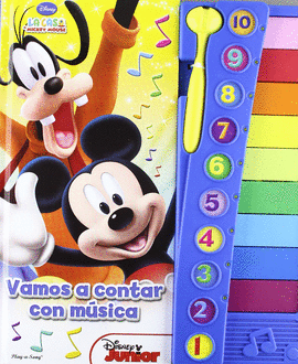 MICKEY VAMOS A CONTAR CON MUSICA, XILOFONO