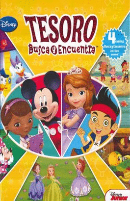 TESORO BUSCA Y ENCUENTRA  DISNEY JUNIOR