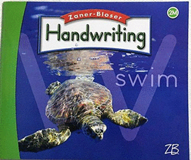 ZANER BLOSER HANDWRITING GRADE 2M STUDEN