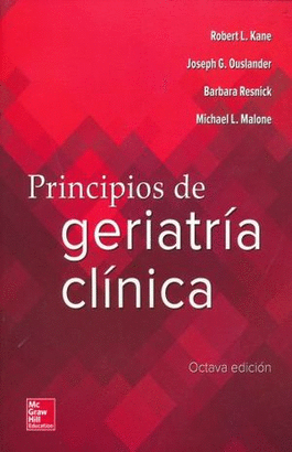PRINCIPIOS DE GERIATRIA CLINICA 8° EDICION