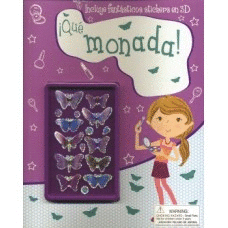 QUE MONADA INCLUYE FANTASTICOS STICKERS EN 3D
