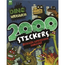 DINO SUPERSAURIOS 2000 STICKERS