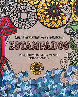 LIBRO ARTISTICO PARA COLOREAR - ESTAMPADOS