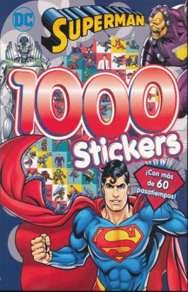 1000 STICKERS SUPERMAN