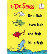 ONE FISH TWO FISH RED FISH BLUE FISH TEMPORARY