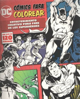 DC COMICS PARA COLOREAR: BATMAN SUPERMAN