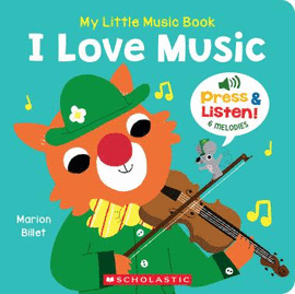 MY LITTLE MUSIC BOOK: I LOVE MUSIC