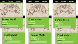 EUREKA MATH GRADE 7 LEARN PRACTICE SUCCEED WORKBOOK PACK (MODULE 1-6)