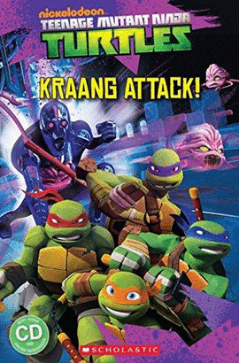 TEENAGE MUTANT NINJA TURTLES BOOK +CD