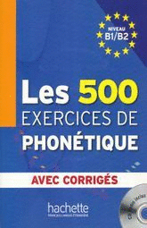 500 EX PHONÉTIQUE +CD B1 B2(6H) C/CORR