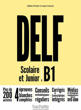 DELF B1 SCOLAIRE ET JUNIOR +DVD ROM
