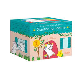 LA PETITE BIBLIOTHÈQUE GASTON 2 AVEC 5 LIVRES