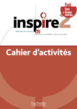 INSPIRE 2  PACK CAHIER + VERSION NUMÉRIQUE