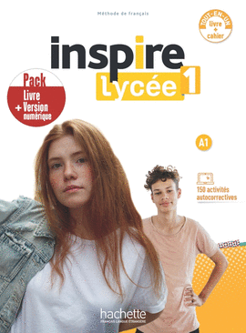 INSPIRE LYCÉE 1  PACK LIVRE DE LÉLÈVE + CAHIER DACTIVITÉS