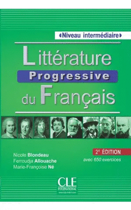 LITTERATURE PROGRESSIVE N. INTERMEDIAIRE 2 ED- LIVRE +CDA