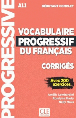 VOCABULAIRE PROGR DU FRANCAIS 2018 N DEB COMPLET LIVRE+CDA COMPL
