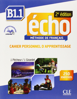 ECHO B1.1 CAHIER PERSONNEL 2DA. EDITION