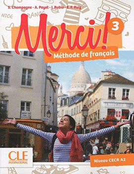 MERCI 3 METHODE FRANCAIS  ELEVE+DVD