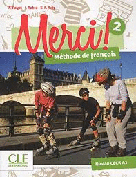 MERCI 2 METHODE DE FRANCAIS  ELEVE + DVD ROM