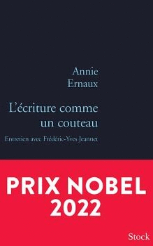 L'ÉCRITURE COMME UN COUTEAU