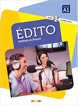 EDITO 1 NIVEAU A1 + LIVRE + CD MP3 + DVD