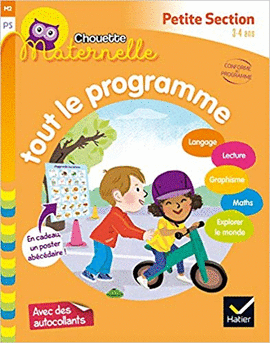 CHOUETTE MATERNELLE TOUT LE PROGRAMME PS 3-4