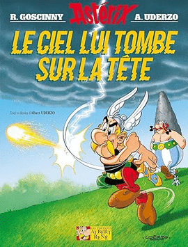 ASTERIX CIEL LUITOMBE SUR LA TETE #33