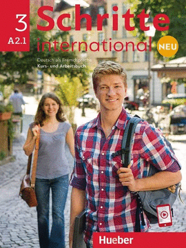 SCHRITTE INTERNATIONAL NEU 3 KURSBUCH + ARBEITSBUCH +CD ZUM